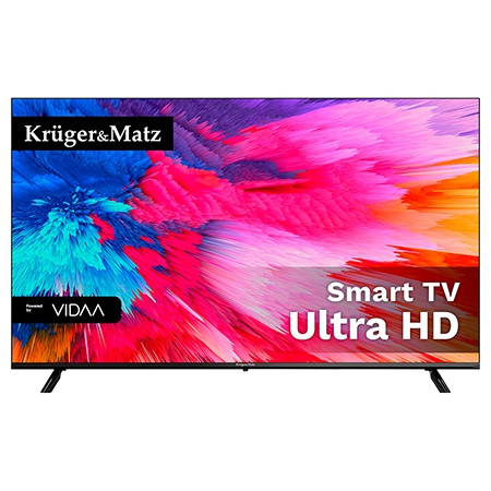Tv ultrahd 4k 55 inch 140cm smart vidaa kruger matz                                                                                                                                                                                                       