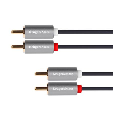 Cablu 2rca - 2rca 3m basic k m                                                                                                                                                                                                                            