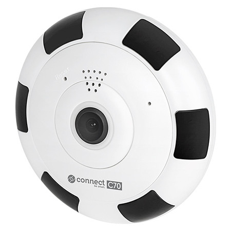 Camera wifi connect c70 tuya fisheye kruger matz                                                                                                                                                                                                          