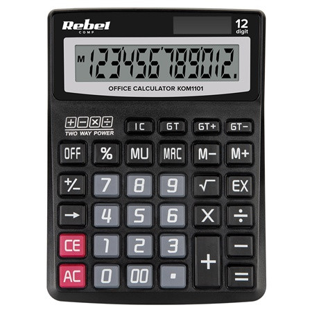 Calculator de birou 12 digiti oc-100 rebel                                                                                                                                                                                                                