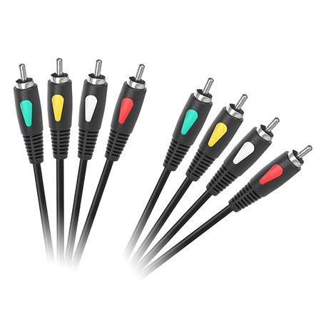Cablu 4rca-4rca 1.8m eco-line cabletech                                                                                                                                                                                                                   