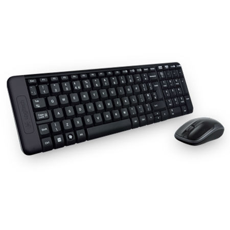 Kit tastatura si mouse wireless mk220 logitech                                                                                                                                                                                                            