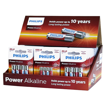 Pachet promo baterii alcaline philips                                                                                                                                                                                                                     