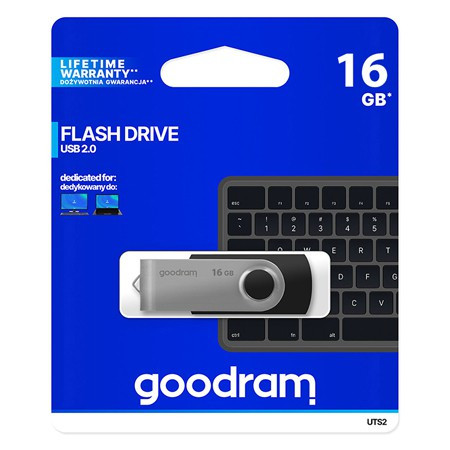 Flash drive 16gb usb 2.0 goodram                                                                                                                                                                                                                          