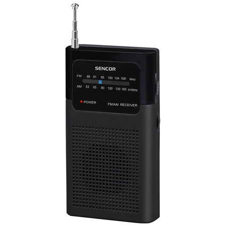 Mini radio portabil negru sencor                                                                                                                                                                                                                          