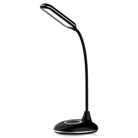 Lampa birou smart 5w 3in1 cu incarcator inductiv incorporat - negru                                                                                                                                                                                       
