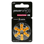 baterii auditive power one evolution p10 bl 6 varta                                                                                                                                                                                                       