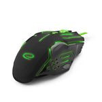 MOUSE OPTIC USB GAMING VERDE                                                                                                                                                                                                                              