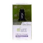 INCARCATOR AUTO USB 3.1A M-LIFE                                                                                                                                                                                                                           
