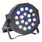 LED PAR RGB 18 X1W CU DMX                                                                                                                                                                                                                                 