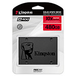 SSD 480GB SATA3 A400 KINGSTON                                                                                                                                                                                                                             