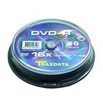 DVD-R TRAXDATA 4,7GB 16X CAKE 10BUC                                                                                                                                                                                                                       
