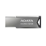 FLASH DRIVE USB 2.0 32GB UV250 METAL ADATA                                                                                                                                                                                                                