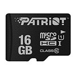 MICRO SD CARD 16GB CLASS 10 PATRIOT                                                                                                                                                                                                                       