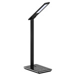 lampa birou smart 5w 3in1 cu incarcator inductiv incorporat - negru                                                                                                                                                                                       