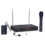set 2 microfoane wireless (mana + casca) ibiza                                                                                                                                                                                                            